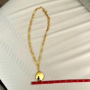 Jcrew oval locket necklace